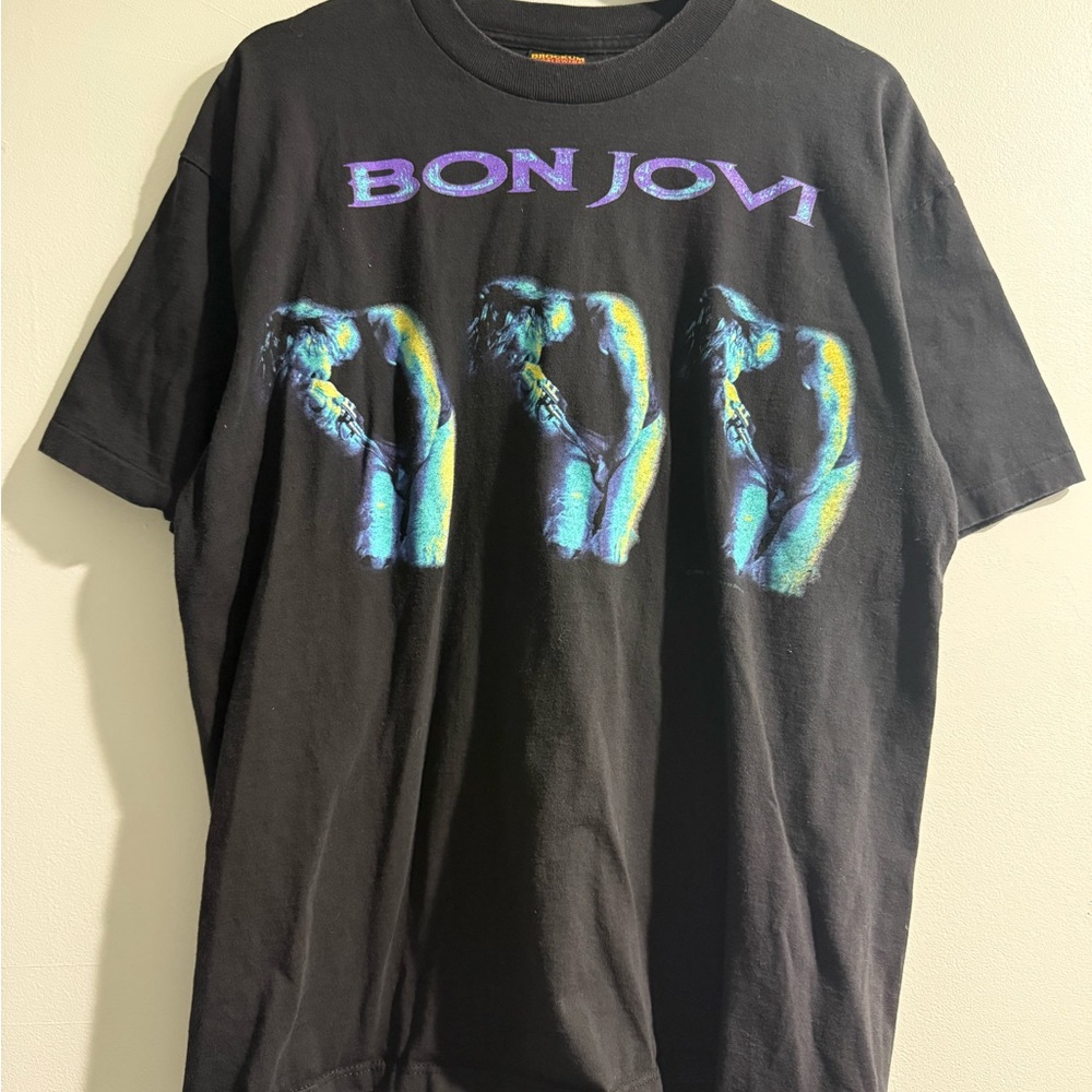 1994 Bon Jovi Black Graphic T-Shirt